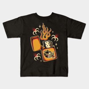 Dragon lighter Kids T-Shirt